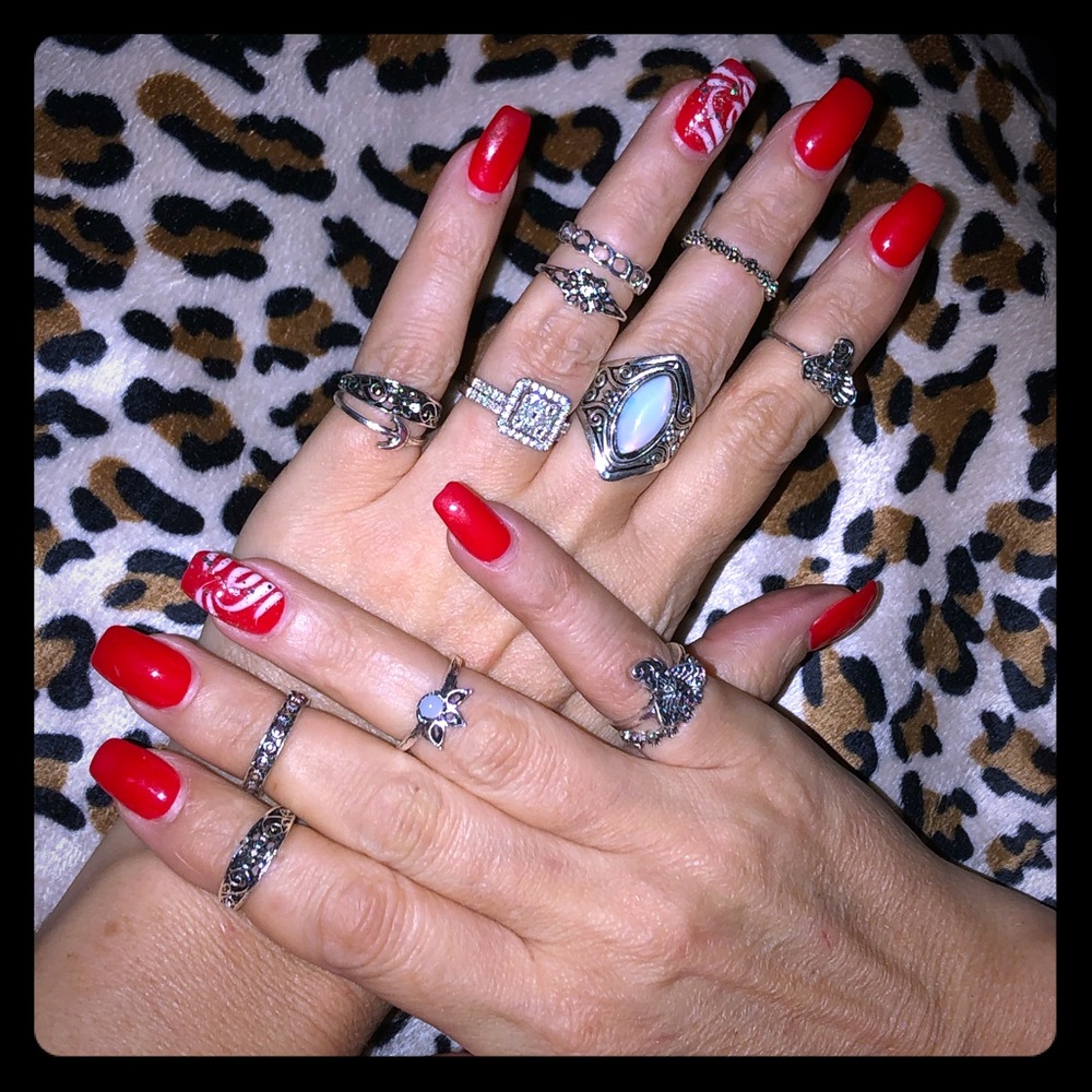 Vintage boho pinky rings for sale ♥️ 💍